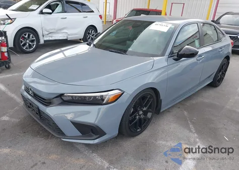 2024 Honda Civic Sport из США, поврежденный, VIN 2HGFE2F50RH500891